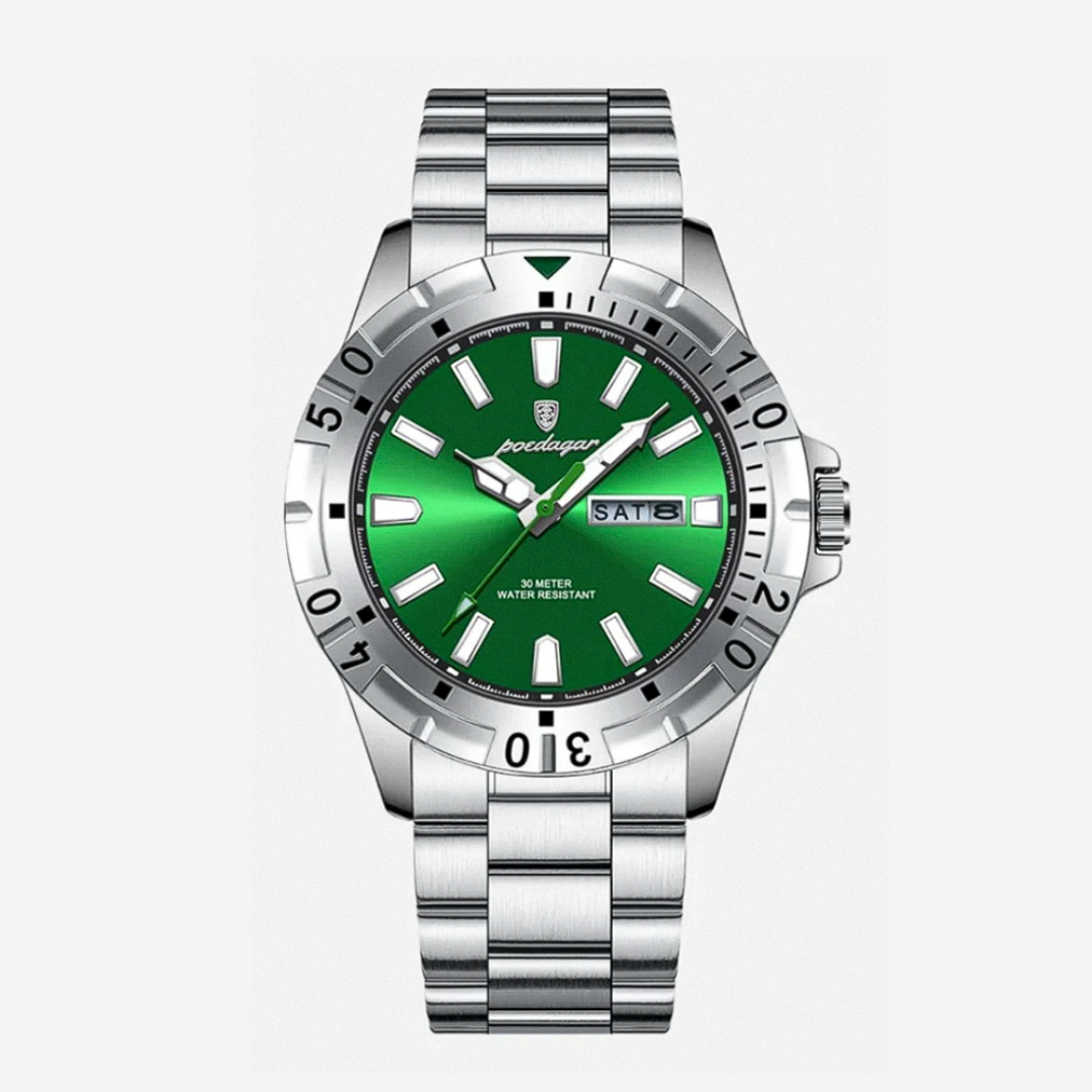 Maverick™ | Sporty Bezel Stainless Steel Watch | 42mm