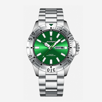 Maverick™ | Sporty Bezel Stainless Steel Watch | 42mm