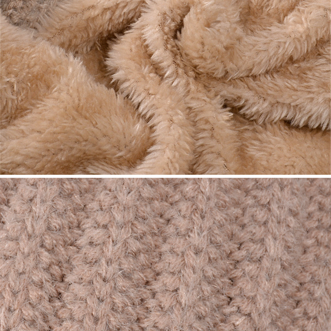 Aurora - Ultra-soft knitted 3-in-1 winter hood