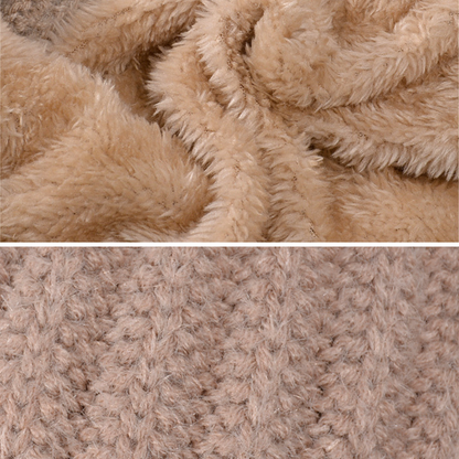 Aurora - Ultra-soft knitted 3-in-1 winter hood