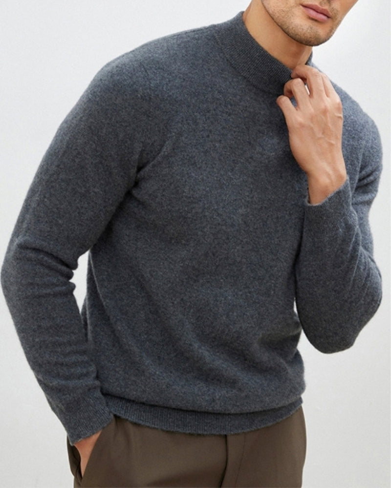 Cashmere Wool Roll-neck