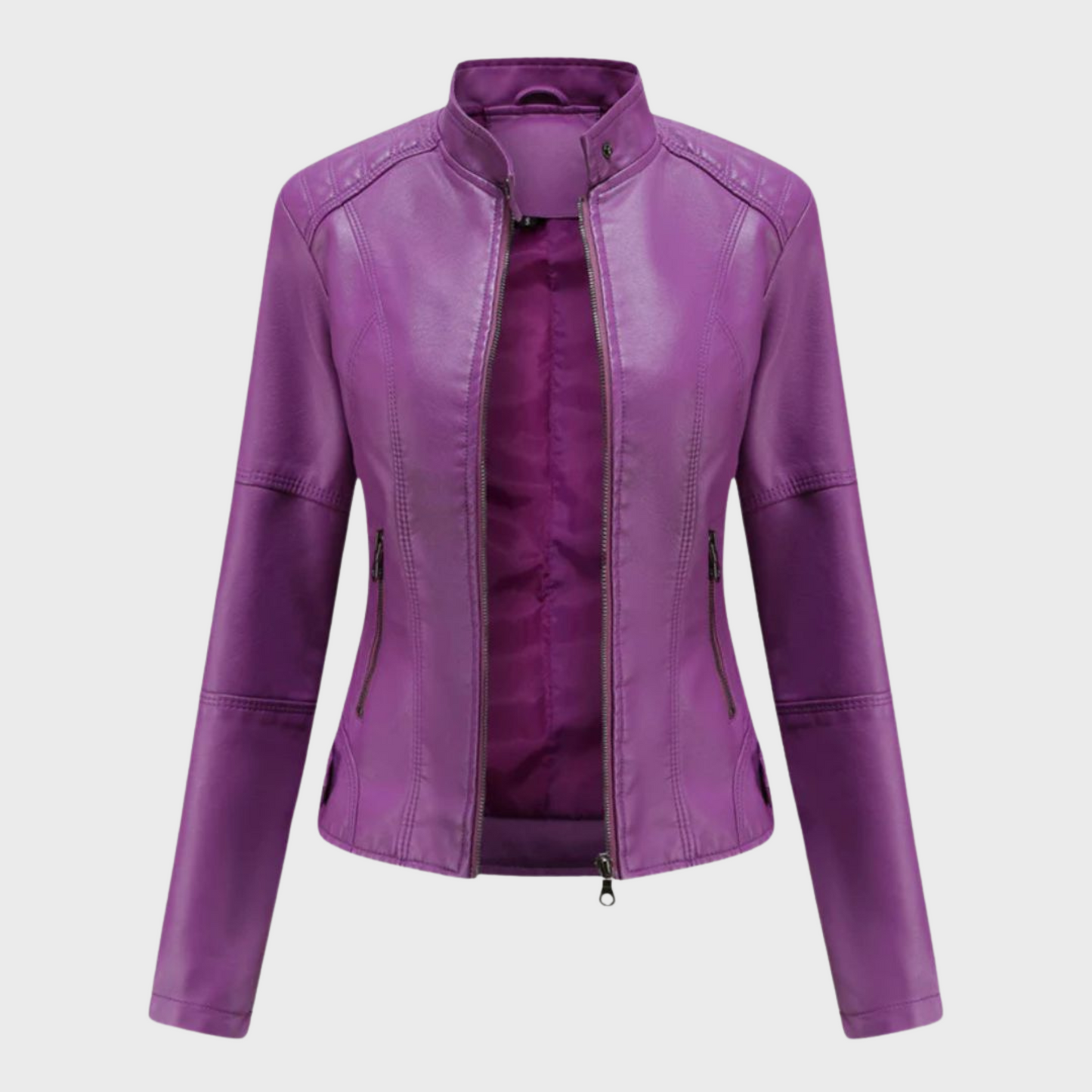 Victoria™ | Casual Læderjakke