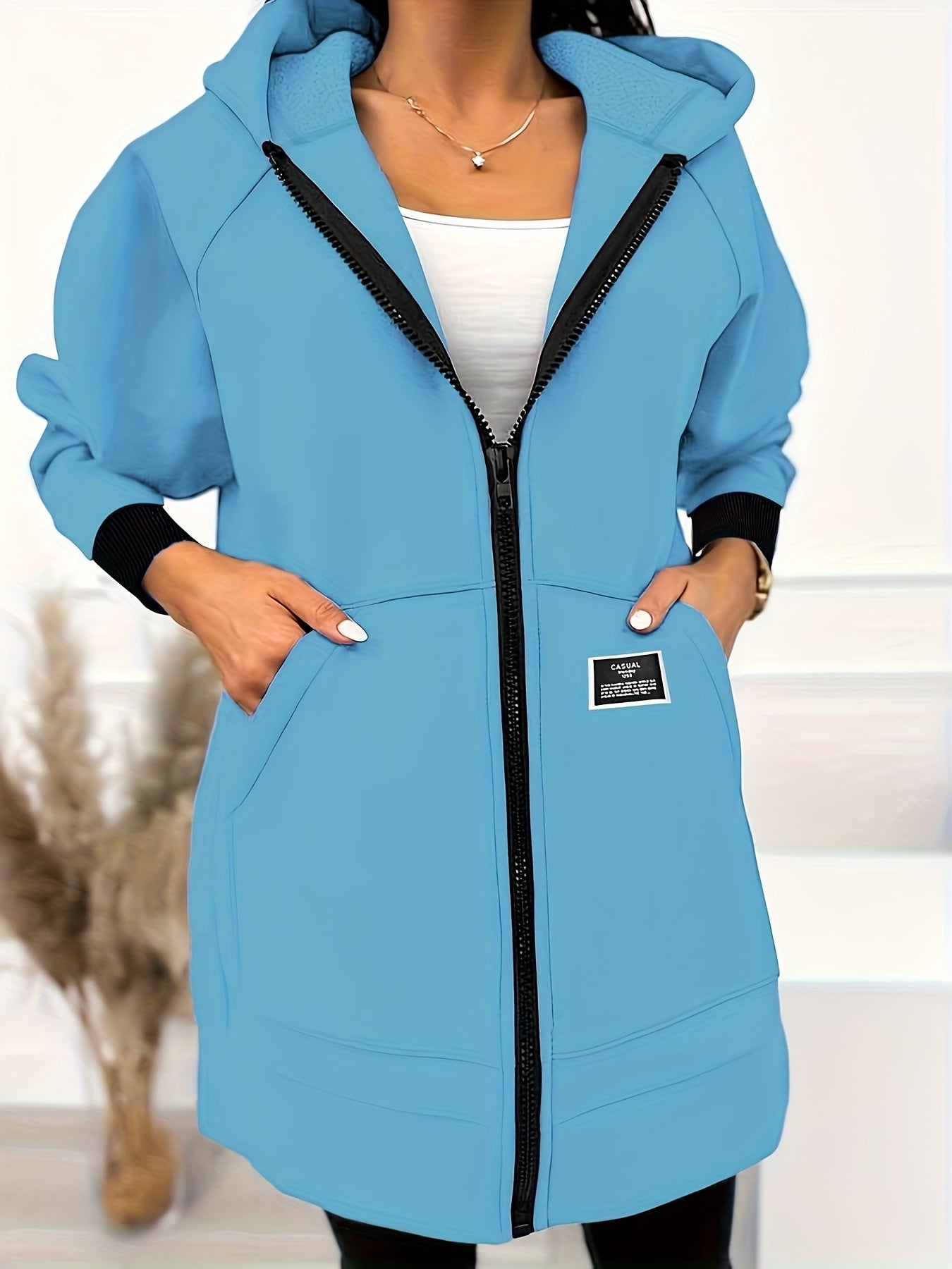 Victoria™ | Elegant Longline Hoodie