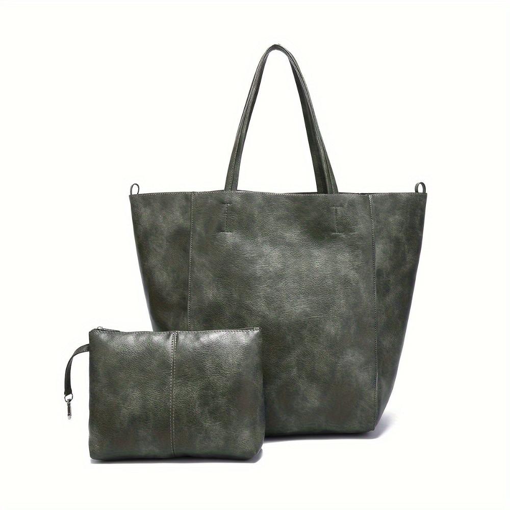 Renee™’s Retro Softness | Large Capacity Tote Bag