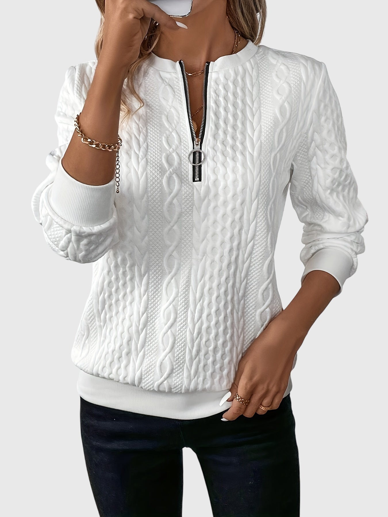 Victoria™ | Zipped Sweater