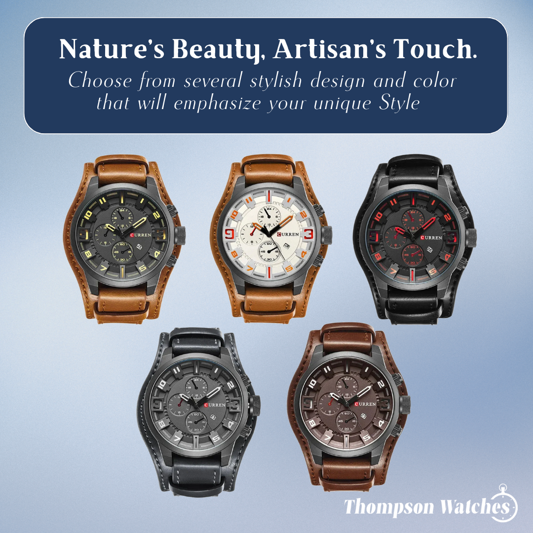 Thadeus™ | Sporty Men’s Chronograph Watch | 46mm