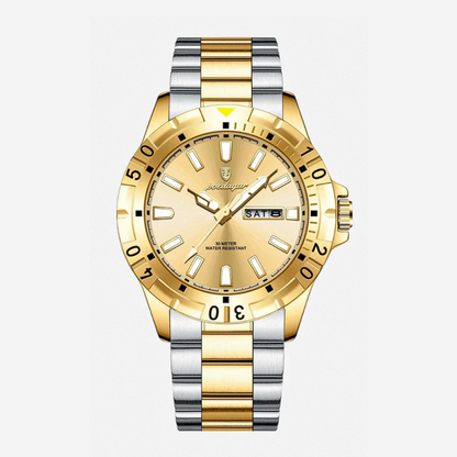 Maverick™ | Sporty Bezel Stainless Steel Watch | 42mm