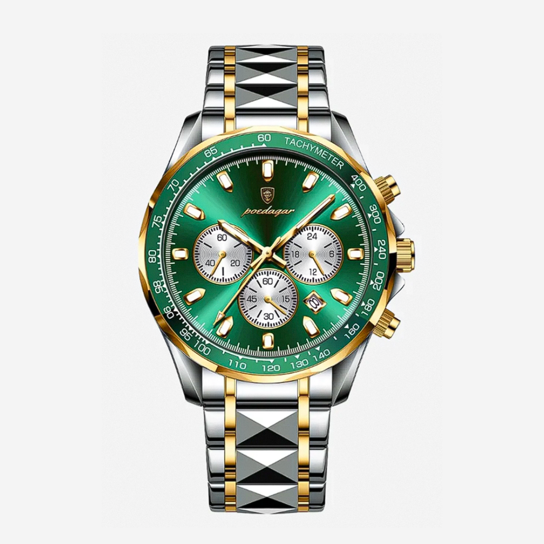 Zane™ | Sleek Sports Dial Statement Chrono Watch | 44.5mm