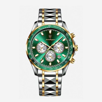 Zane™ | Sleek Sports Dial Statement Chrono Watch | 44.5mm