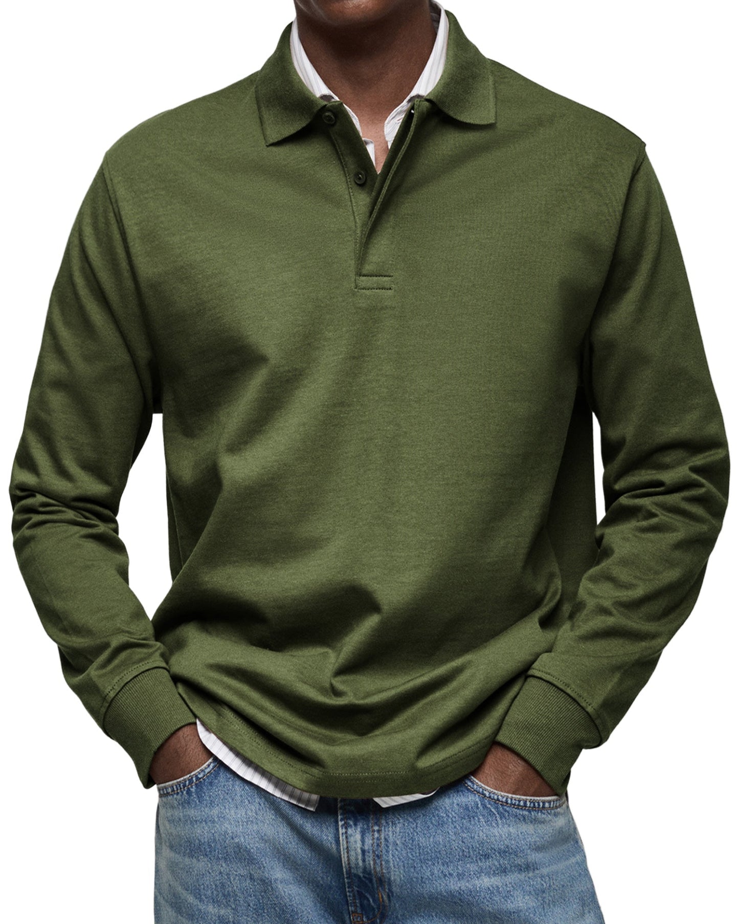LUXE LONG SLEEVES POLO