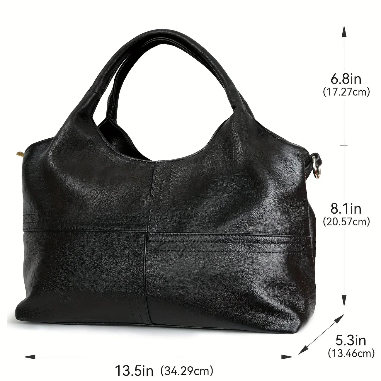 Elegant Genuine Leather Women's Cross-body Shoulder Bag