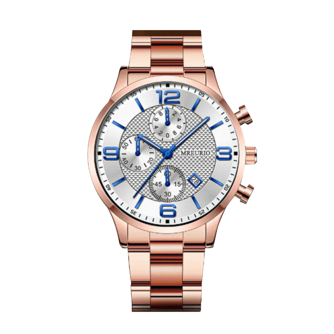 Eli™ | Premium Executive Men's Timepiece Watch | 41.5mm