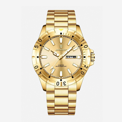 Maverick™ | Sporty Bezel Stainless Steel Watch | 42mm