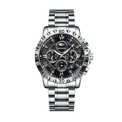 Rex™ | Opulent Chronograph Watch with Sleek Metal Band | 43.9mm