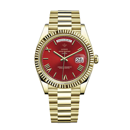 Frederick™ | Sharp Lines and Classic Day-Date Styling Watch | 40mm