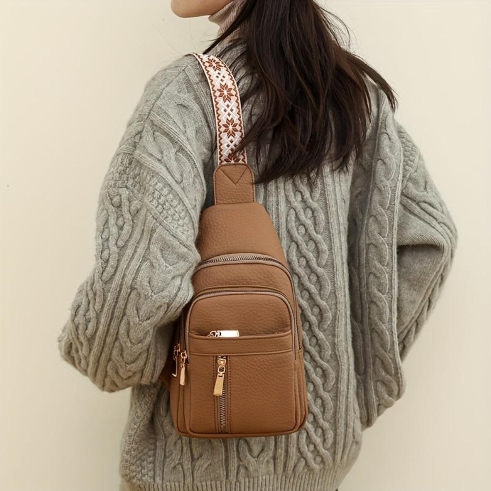Hazel™ Vintage Chest Crossbody Bag