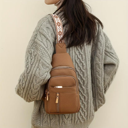 Hazel™ Vintage Chest Crossbody Bag