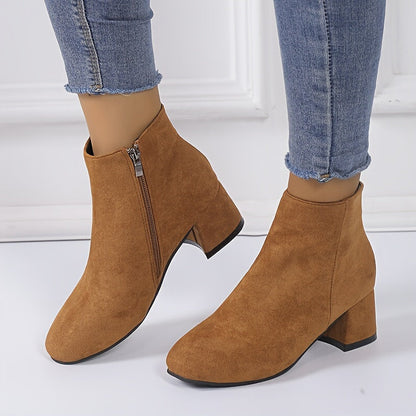 Colette™ – Comfortable ankle boots with a square heel
