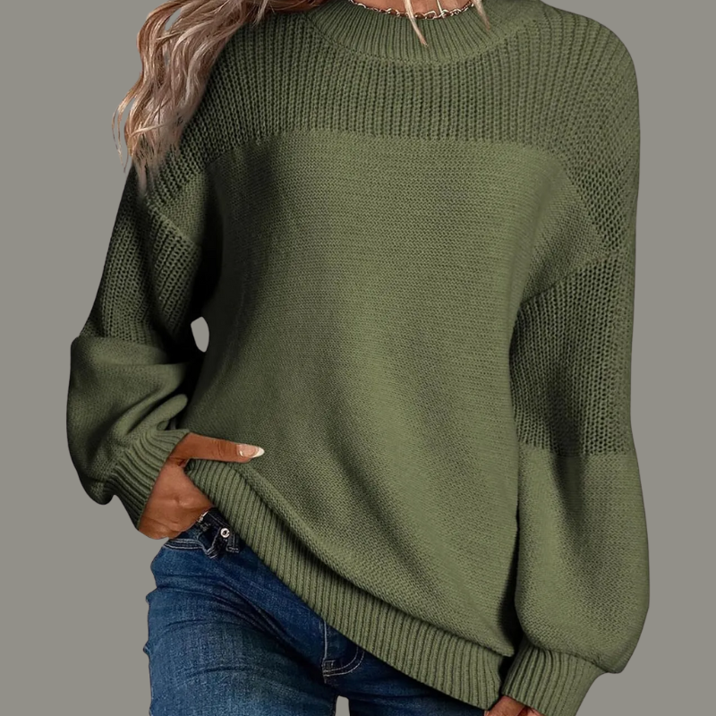 Victoria™| loose-fitting knit jumper
