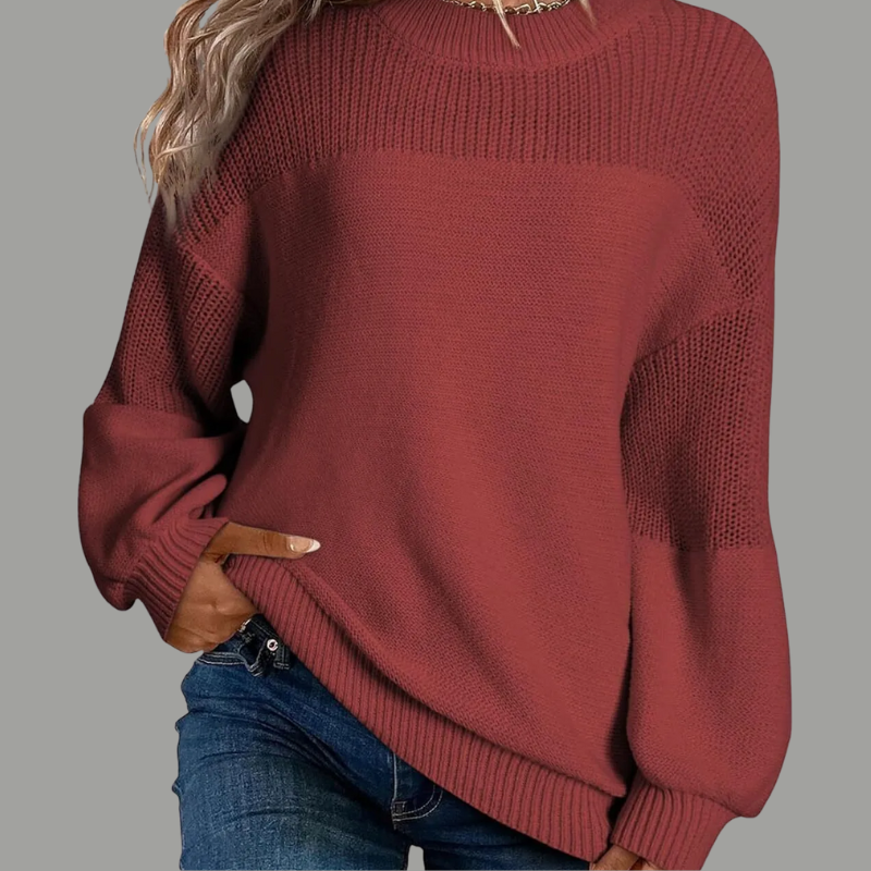 Victoria™| loose-fitting knit jumper