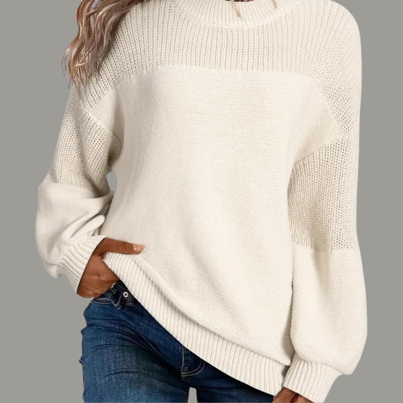 Victoria™| loose-fitting knit jumper