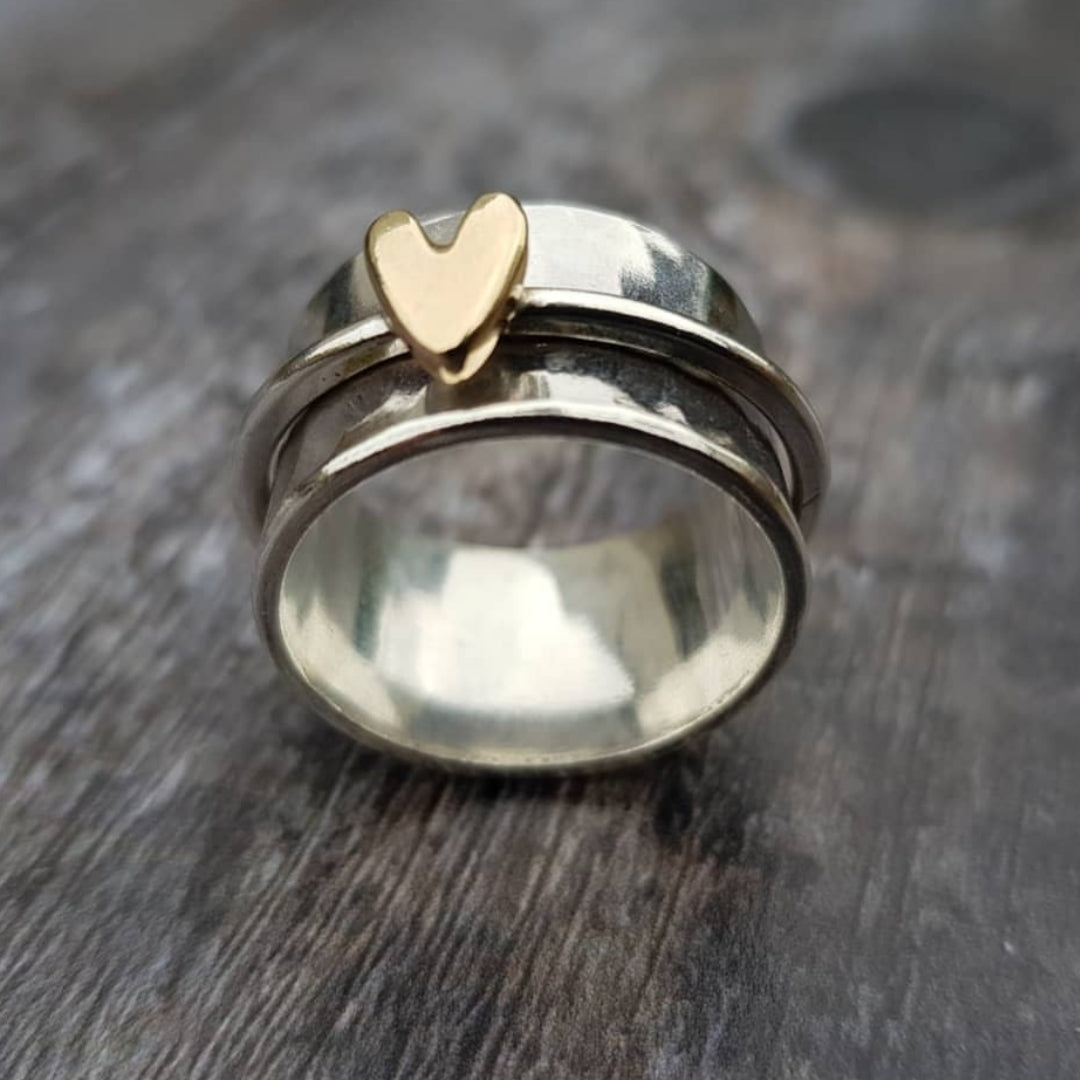 Melly™ - Silver Love Ring