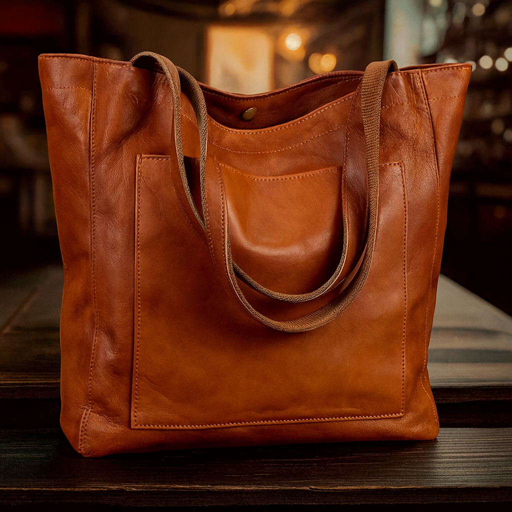 Lorena™'s Modern Chic | Stylish Leather Bag