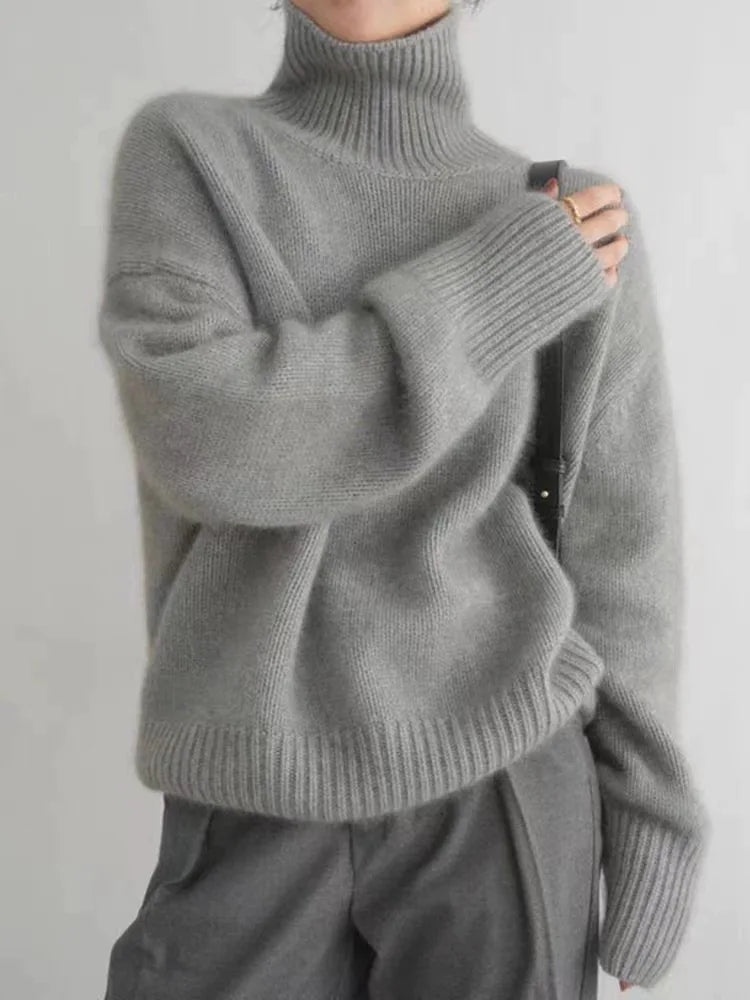 Isabella™ - High Neck Cashmere Jumper