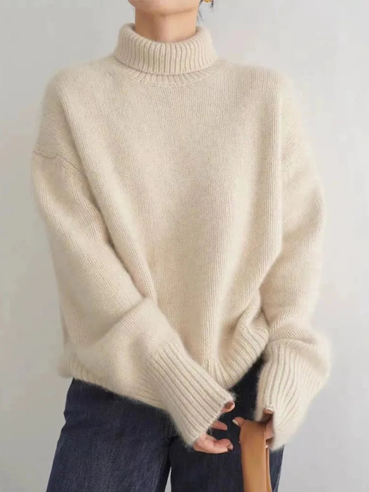 Isabella™ - High Neck Cashmere Jumper