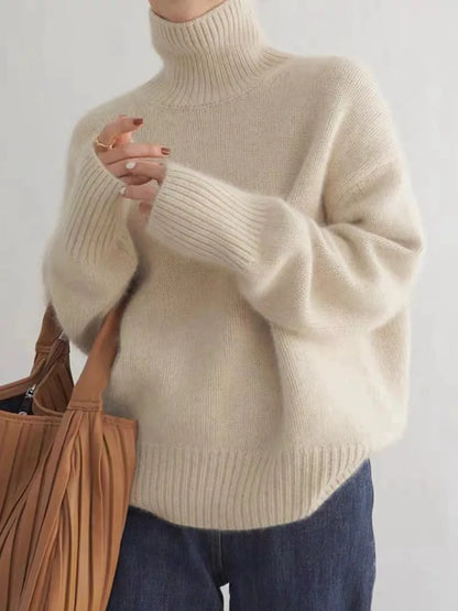 Isabella™ - High Neck Cashmere Jumper