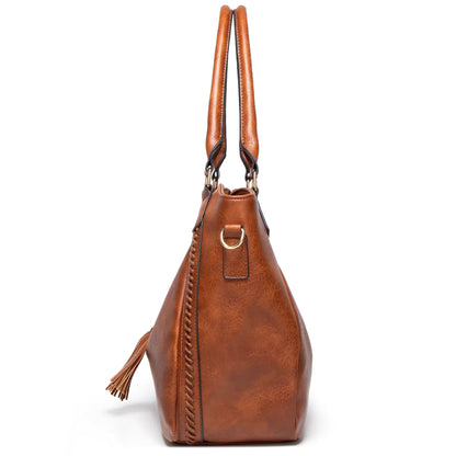 Nellie™’s Elegant Sophistication | Leather Shoulder Bag