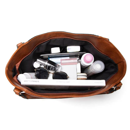 Nellie™’s Elegant Sophistication | Leather Shoulder Bag