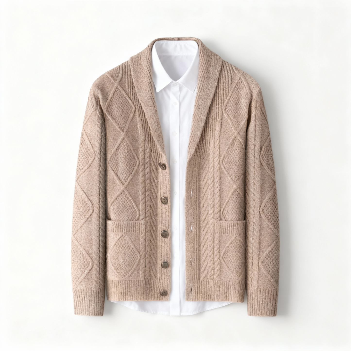 The Mason Knitted Wool Cardigan