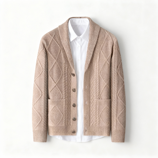 The Mason Knitted Wool Cardigan