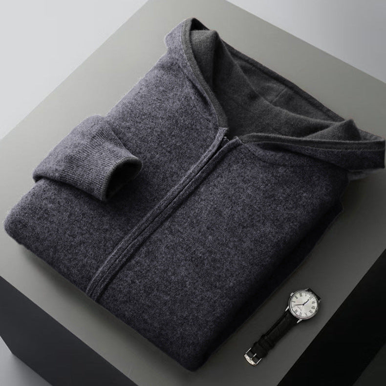 Naples Reversible Cashmere Hoodie