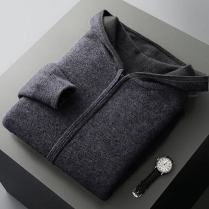 Naples Reversible Cashmere Hoodie
