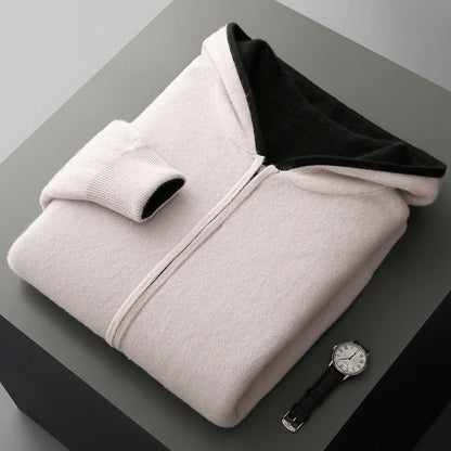 Naples Reversible Cashmere Hoodie