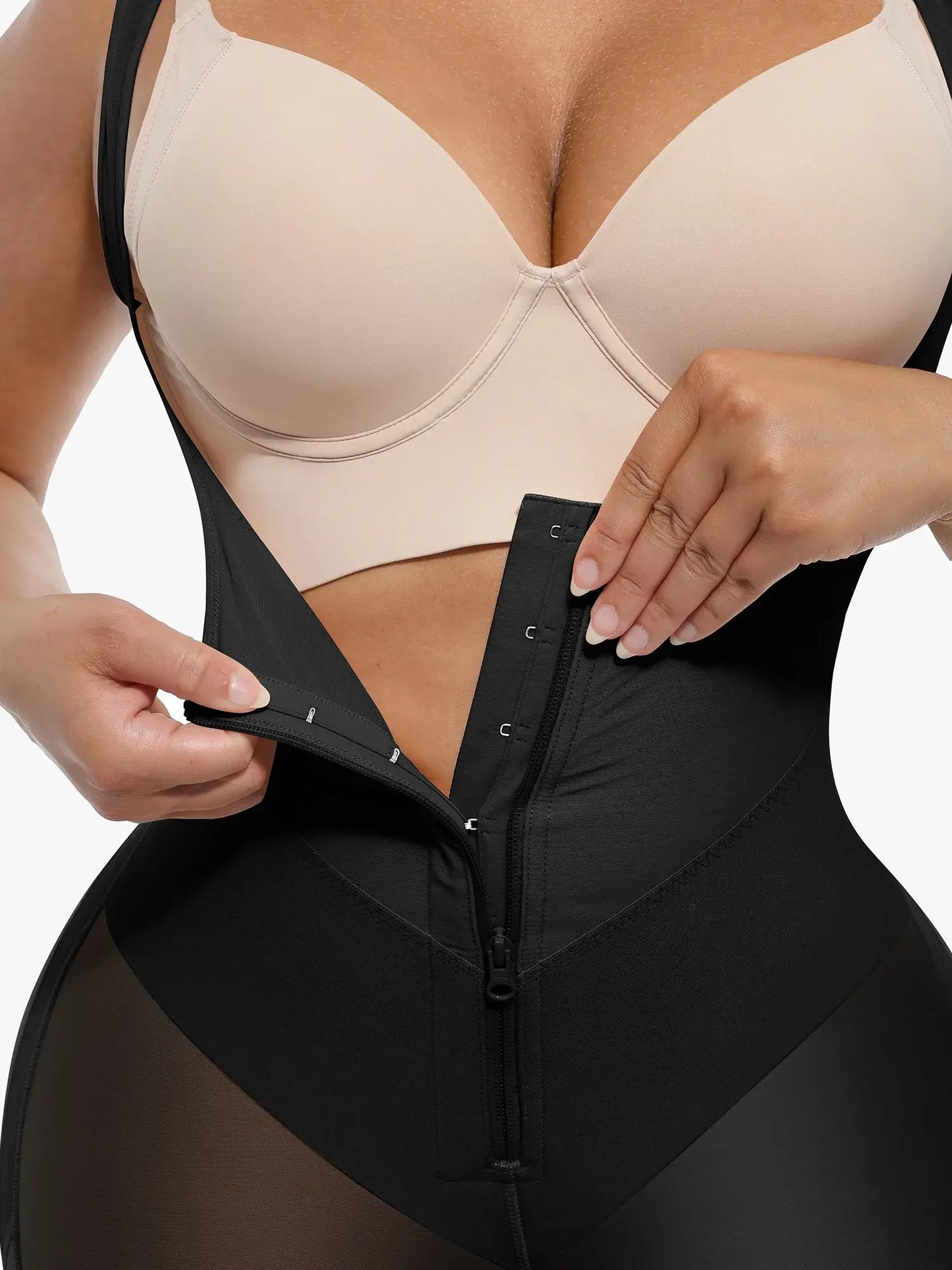 Feelingirl U-Shaped Faja Tummy Control Butt Lift Bodysuit