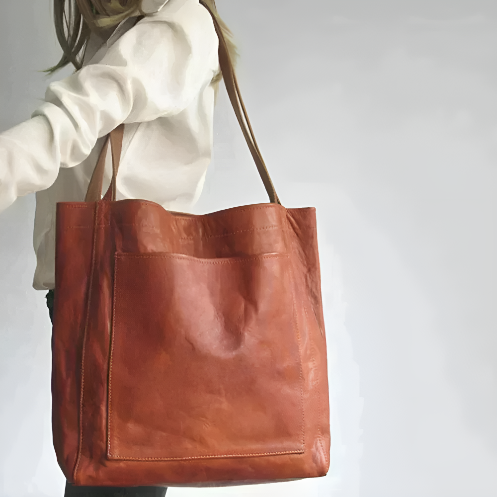 Lorena™'s Modern Chic | Stylish Leather Bag