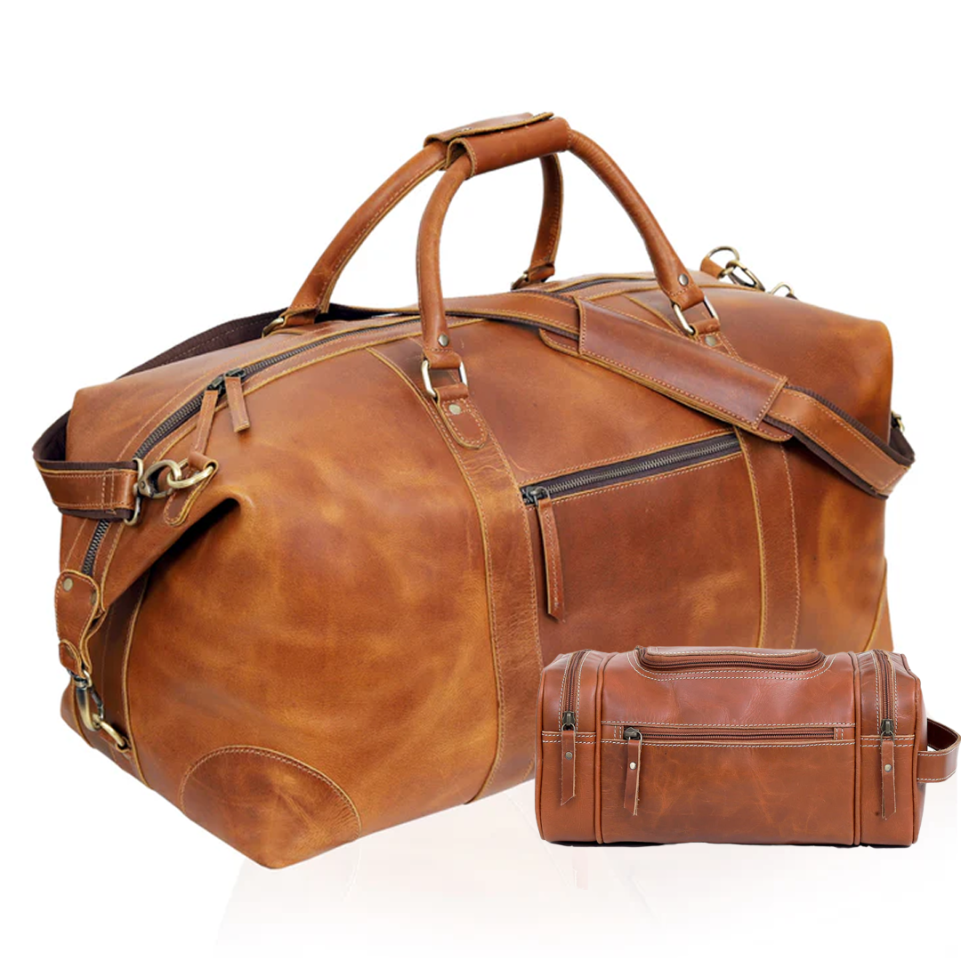 Jackson™ Leather Travel Bag