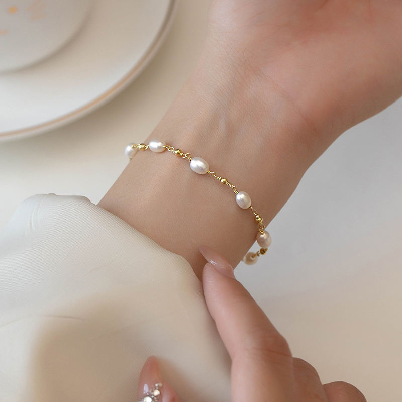 Barok Perle Armbånd