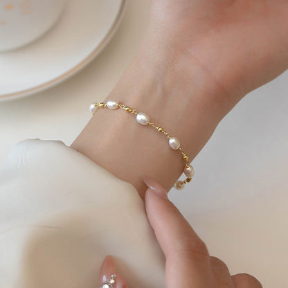 Barok Perle Armbånd