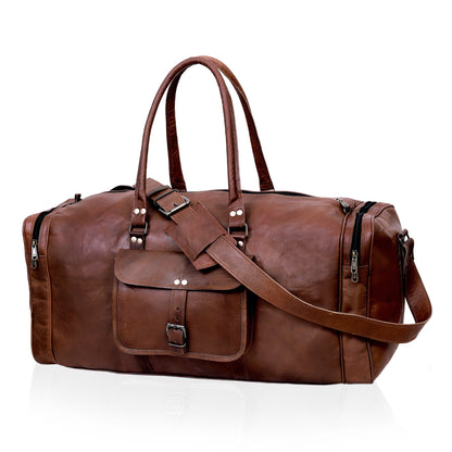 SHANE™ LEATHER TRAVEL BAG FOR MEN
