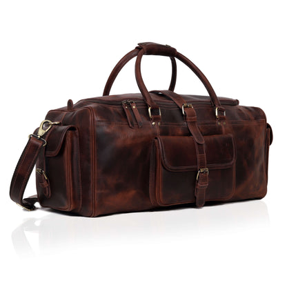 Travel Bag "Roosevelt" made of Buffalo Leather
