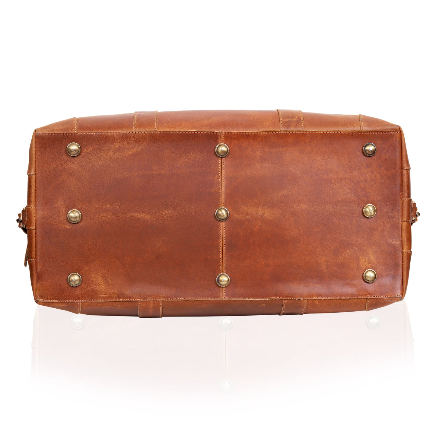 TRAVEL BAG MADE OF FRENCH LEATHER FOR MEN