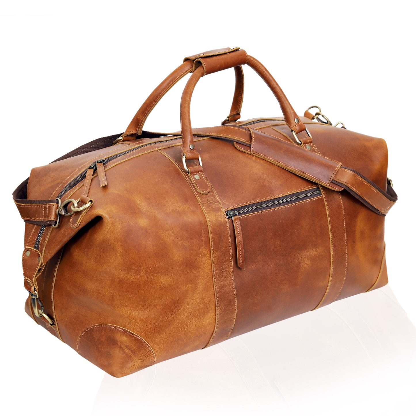 Jackson™ Leather Travel Bag