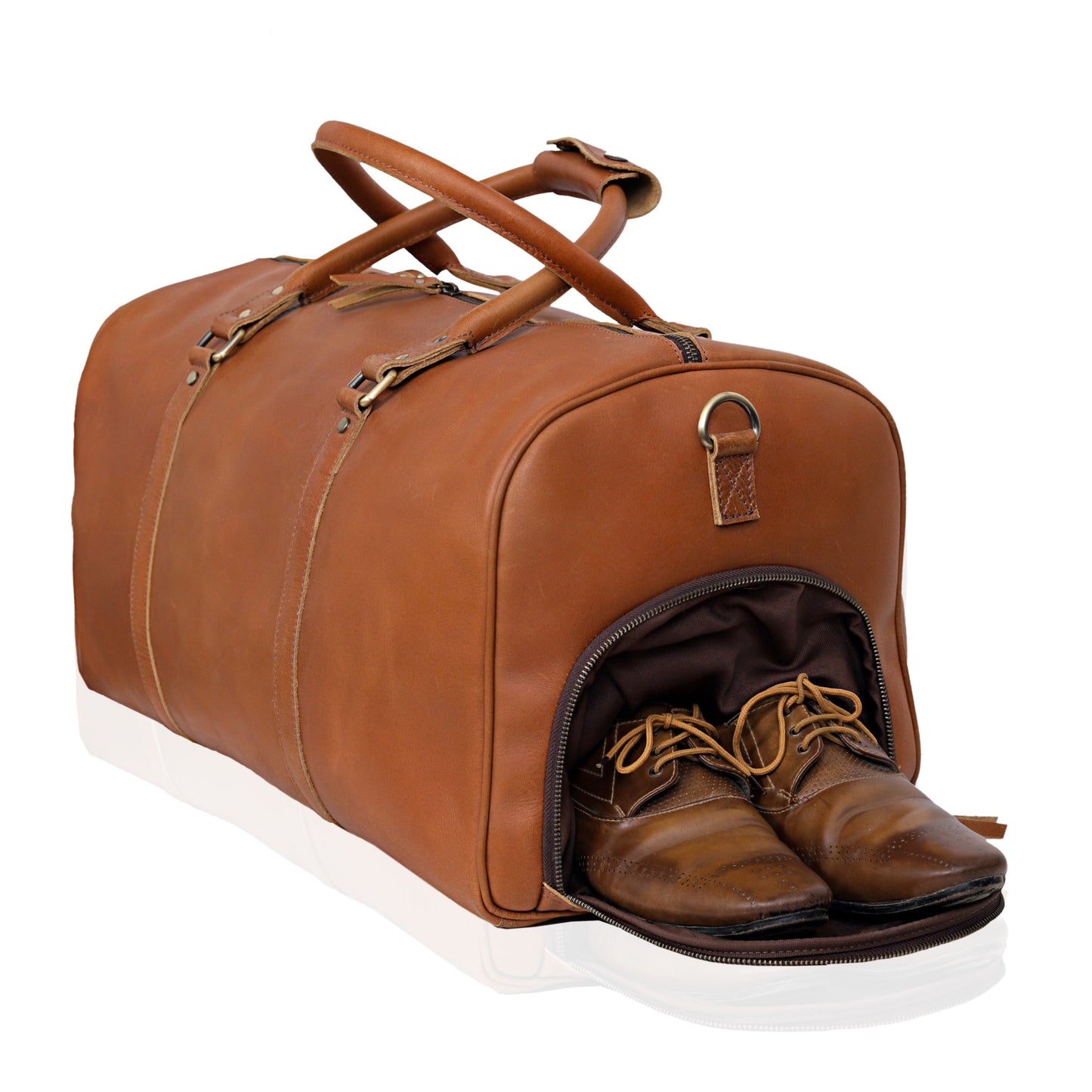 ALEX™ LEATHER TRAVEL BAG FOR MEN