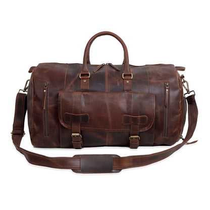 Mars™ Leather Travel Bag for Men