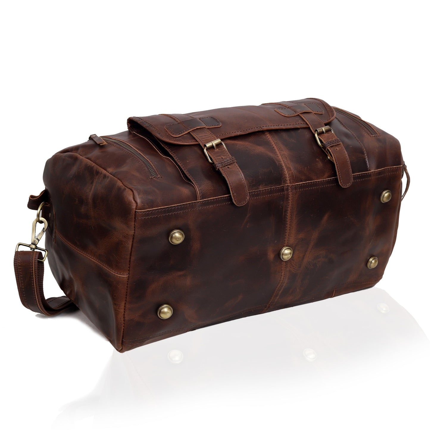 Mars™ Leather Travel Bag for Men