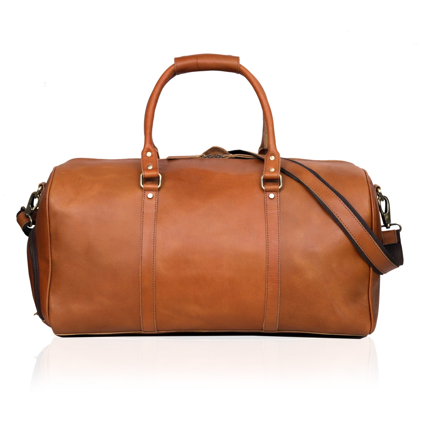 ALEX™ LEATHER TRAVEL BAG FOR MEN